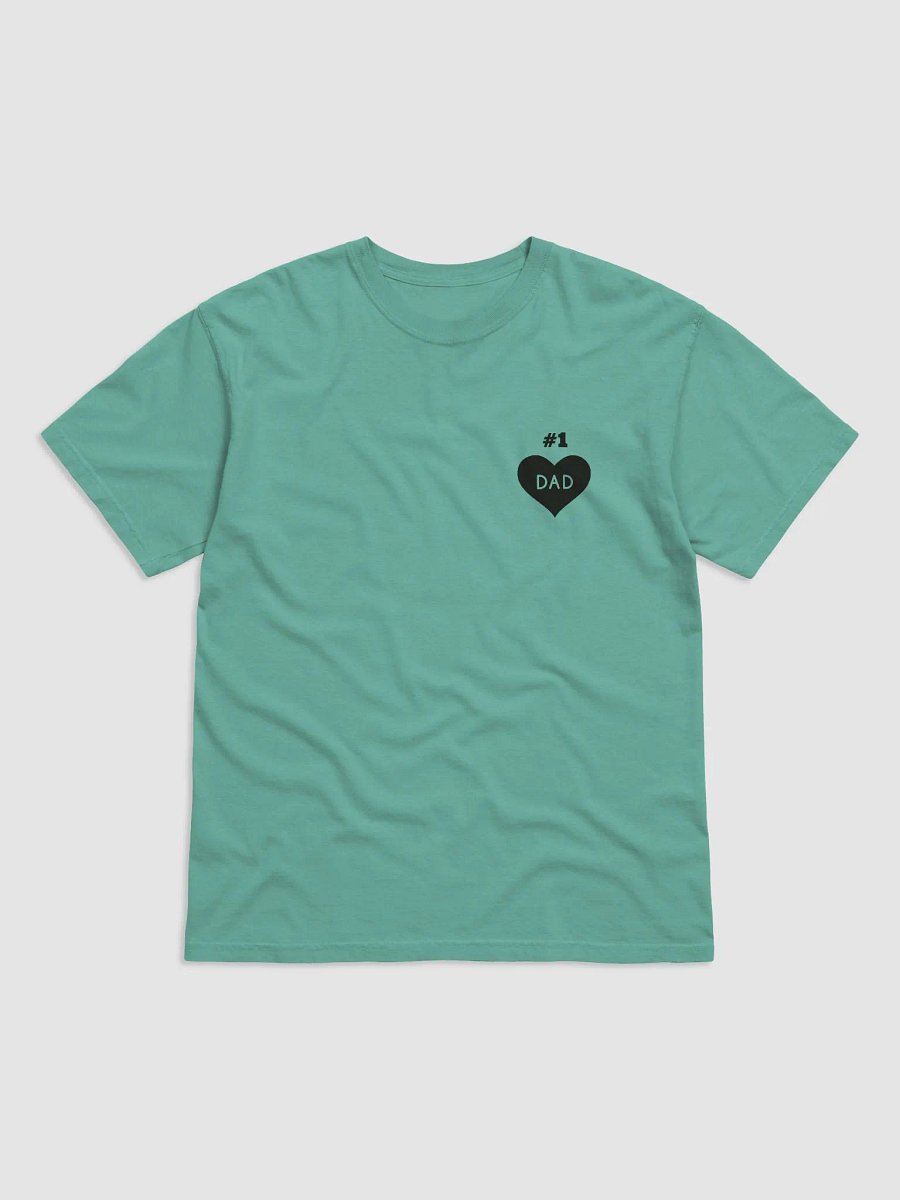 Number One Dad Heart T-Shirt product image (2)