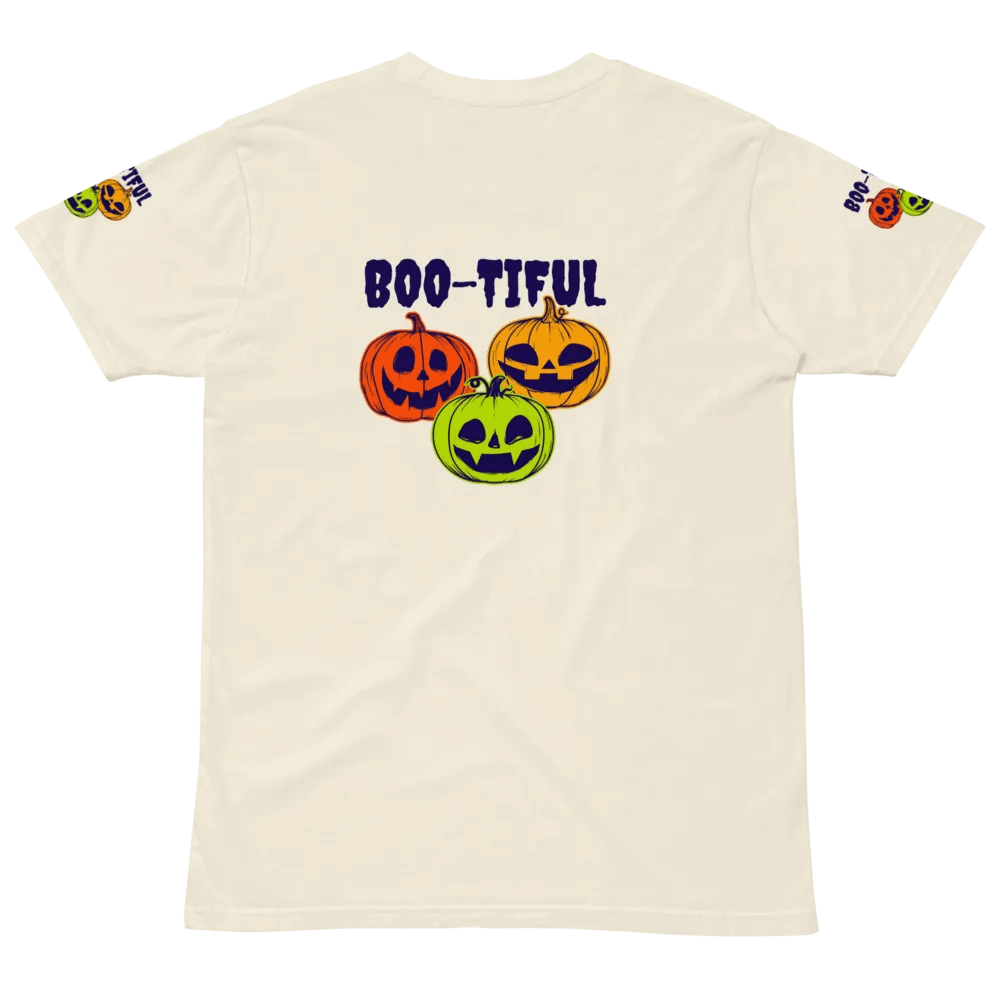 Boo-tiful Halloween Pumpkins Unisex T-Shirt product image (11)