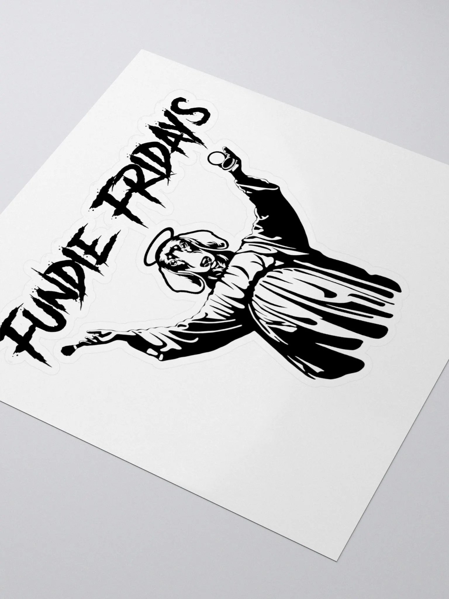 FF Classic logo sticker product image (3)