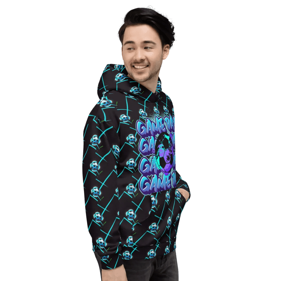 Game Day Soccer European Football All Over Print Hoodie product image (9)