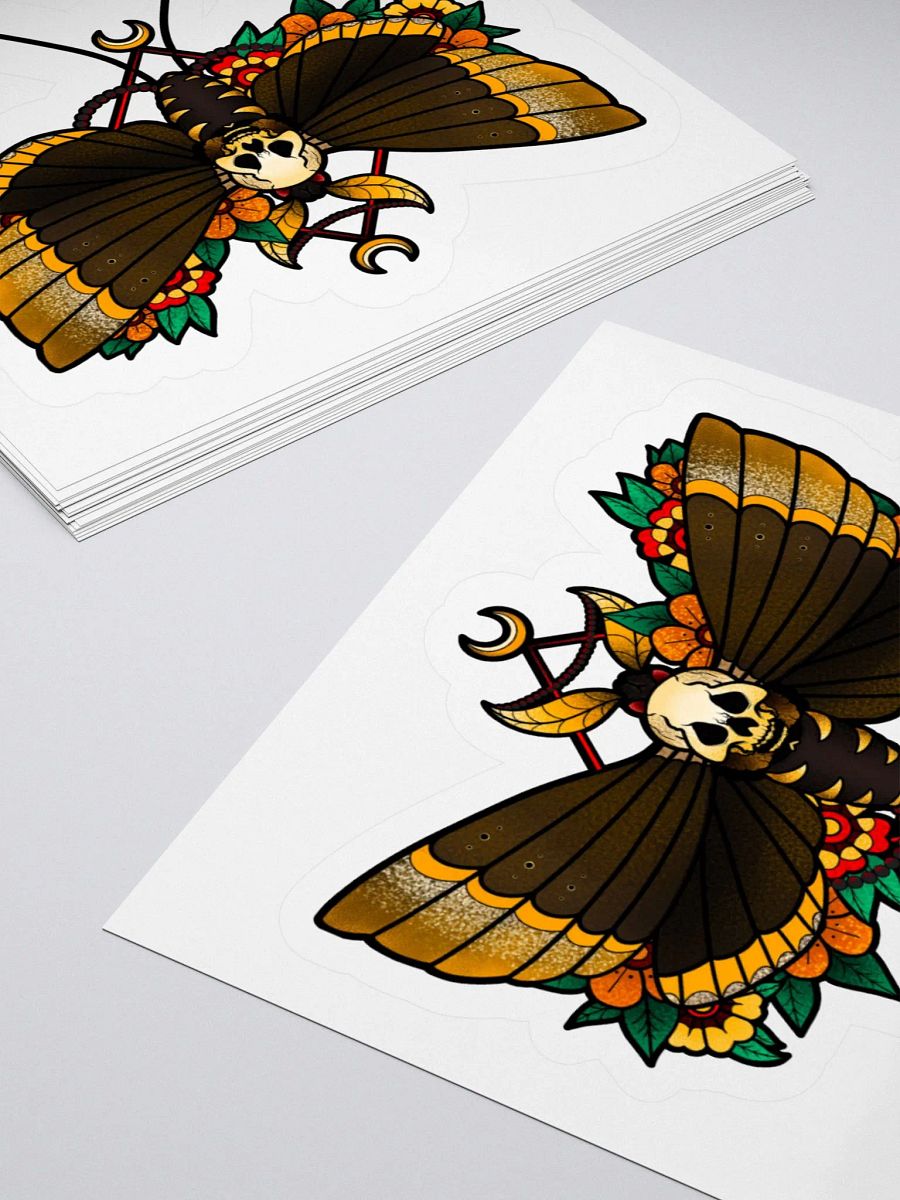 Deathhead Moth Sticker product image (10)