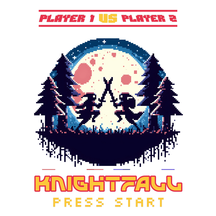 8 Bit Knightfall Pixel Art product image (2)
