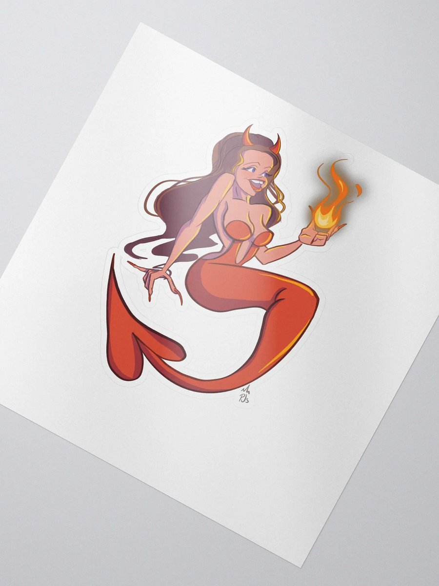 Mermaid Devil Sticker product image (2)