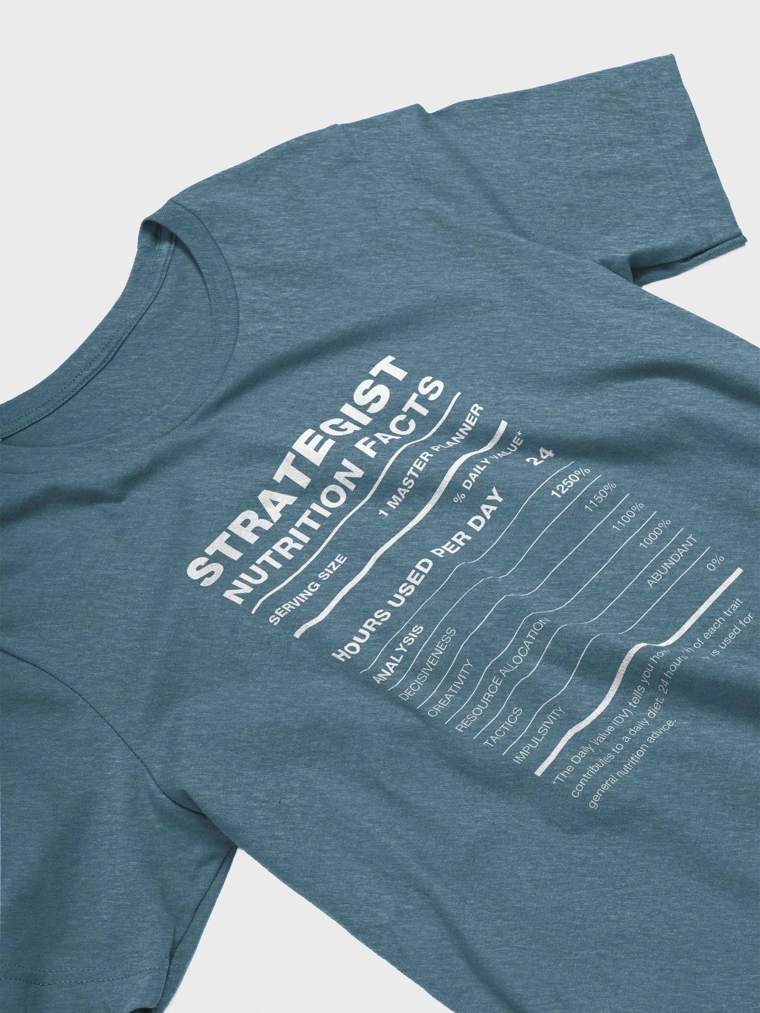 STRATEGIST Nutrition Facts Supersoft Tee product image (39)