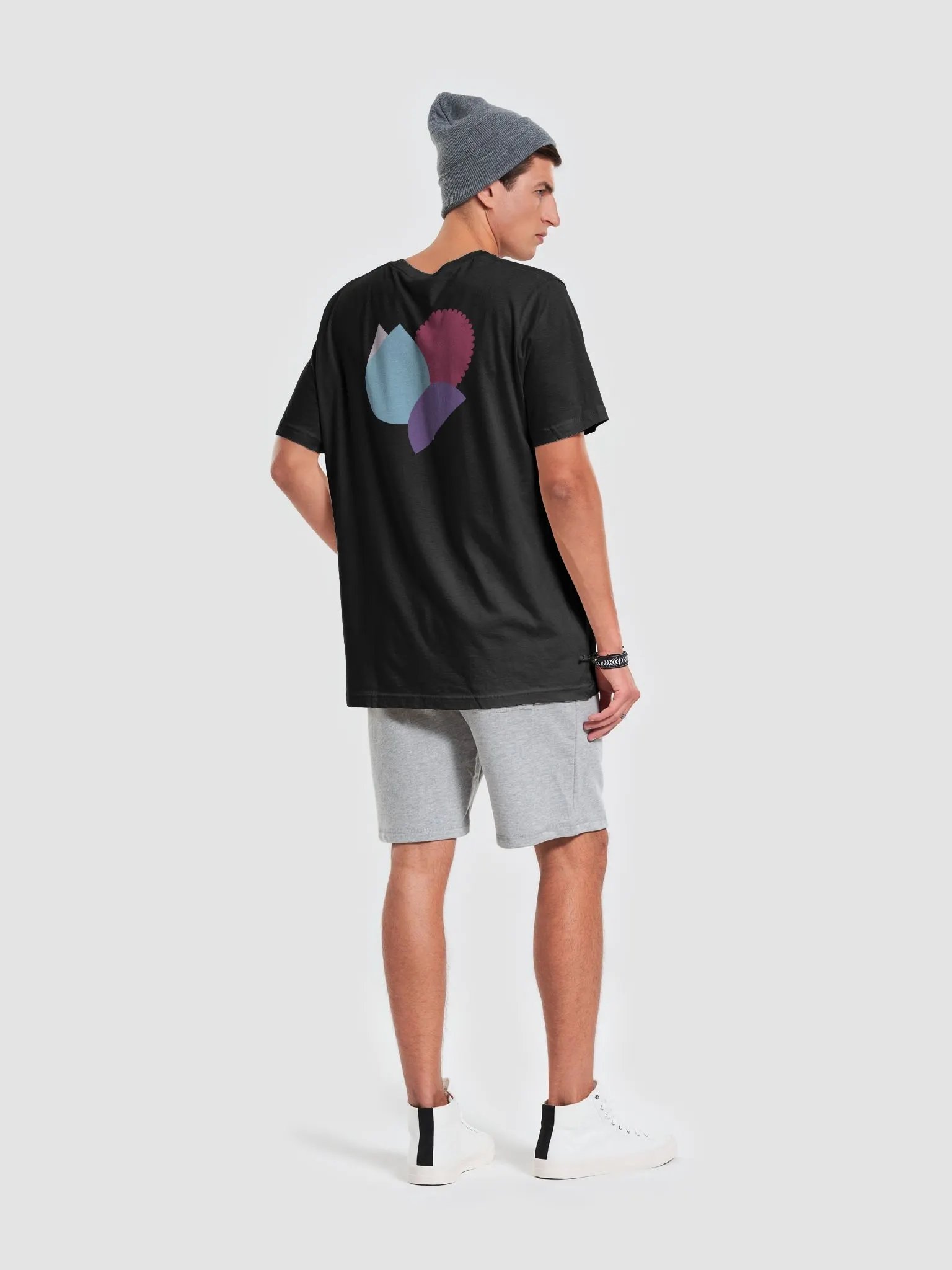 NOYO T-Shirt - The Alessandro (White Text) product image (7)