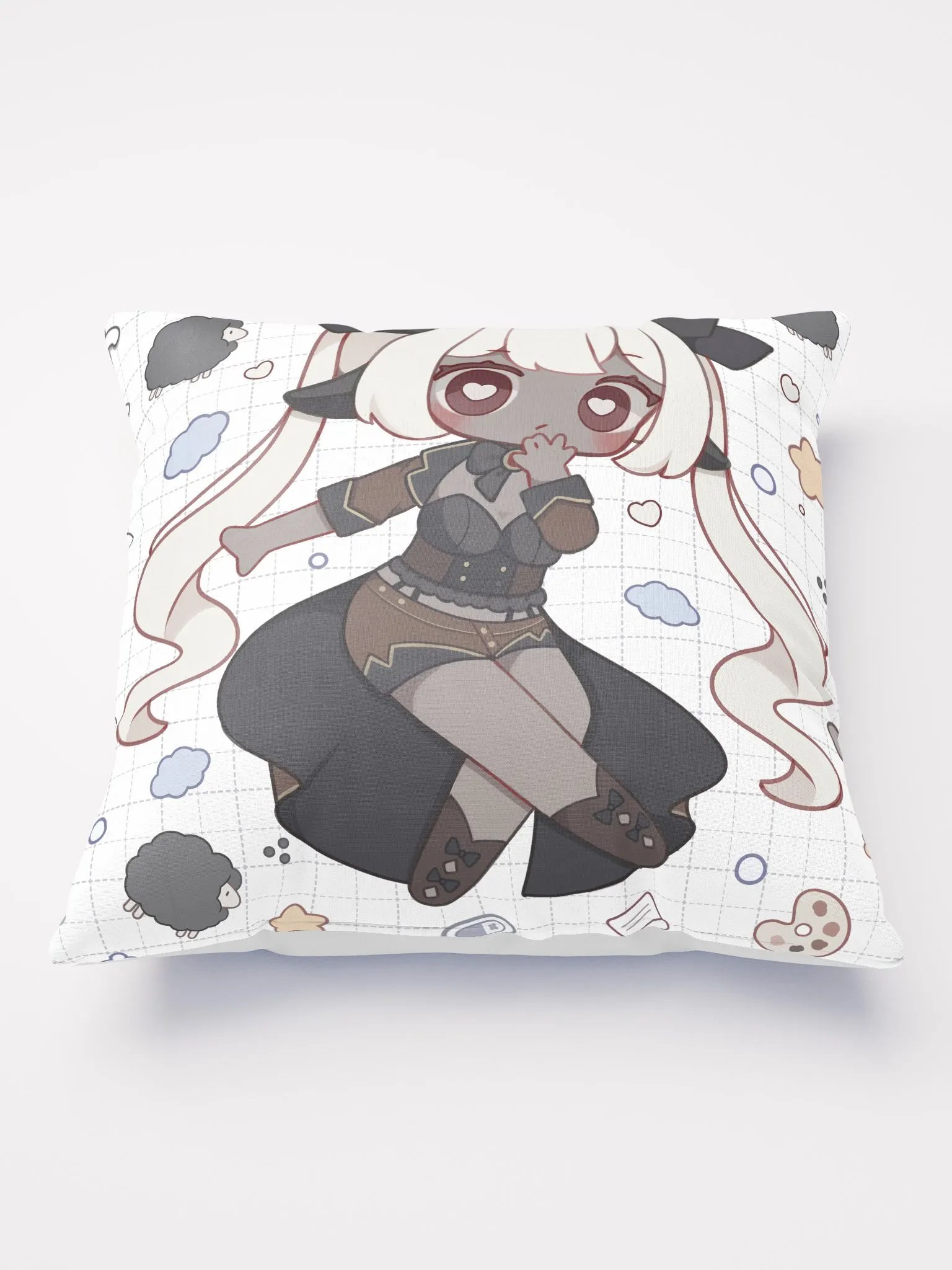 Chibi Lila Doodle Pillow product image (2)