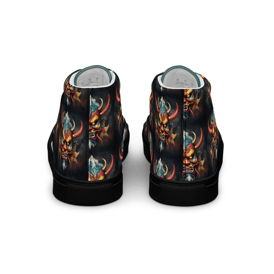 Oni Fierce Faces High Top Canvas Shoes product image (5)