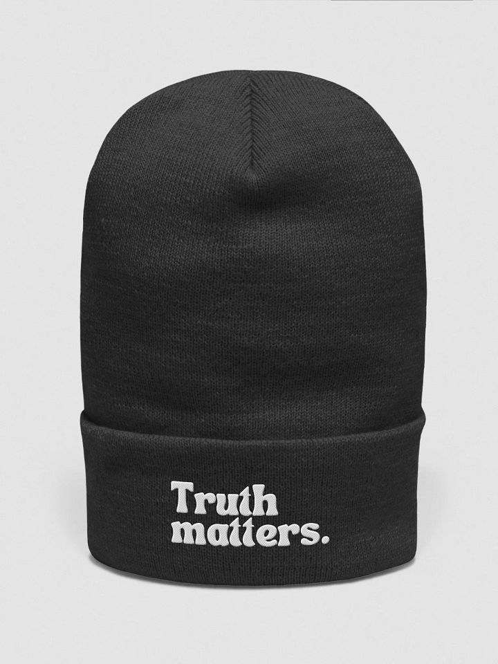 Truth Matters. Beanie product image (1)