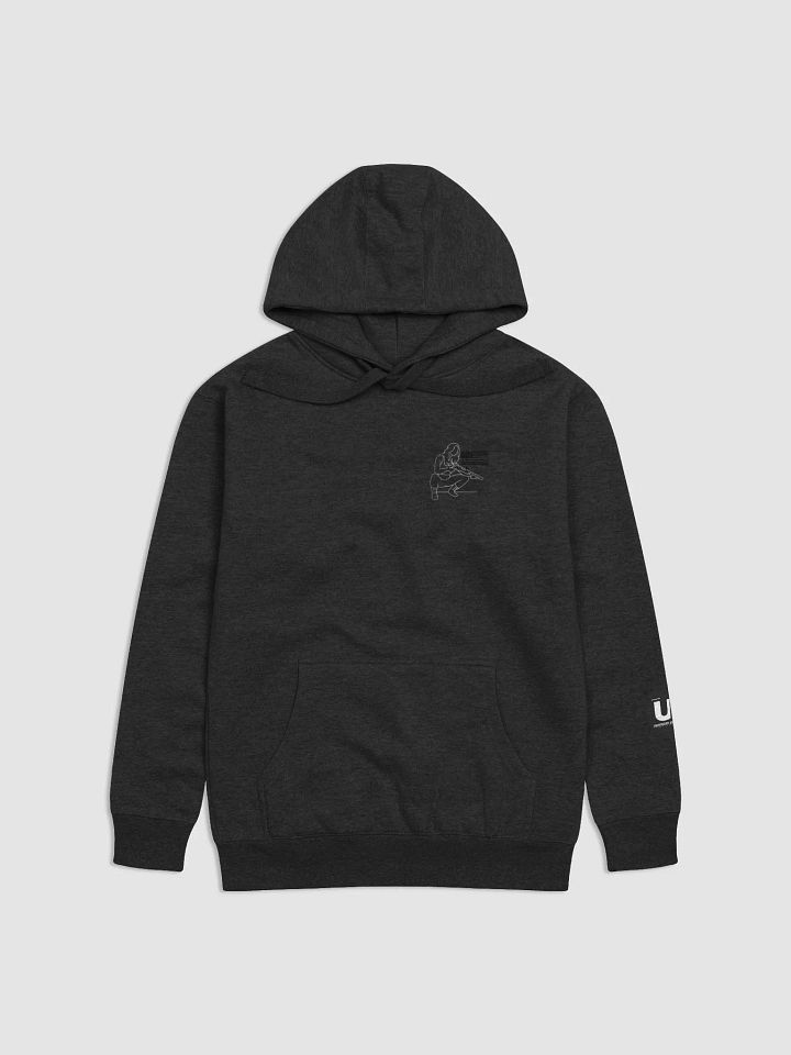 DOWN WITH MY DEMONS FEMALE VET HOODIE product image (5)