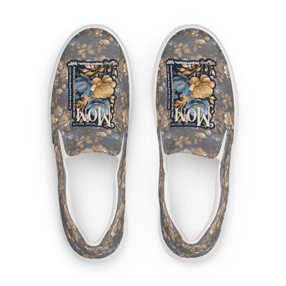 Funny Mom Floral All Over Print Shoes product image (8)