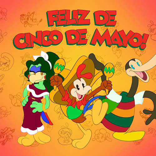 Happy Cinco de Mayo, mis amigos!  However you celebrate this weekend, please be safe and have fun!

#chuckychicken #louieloon...