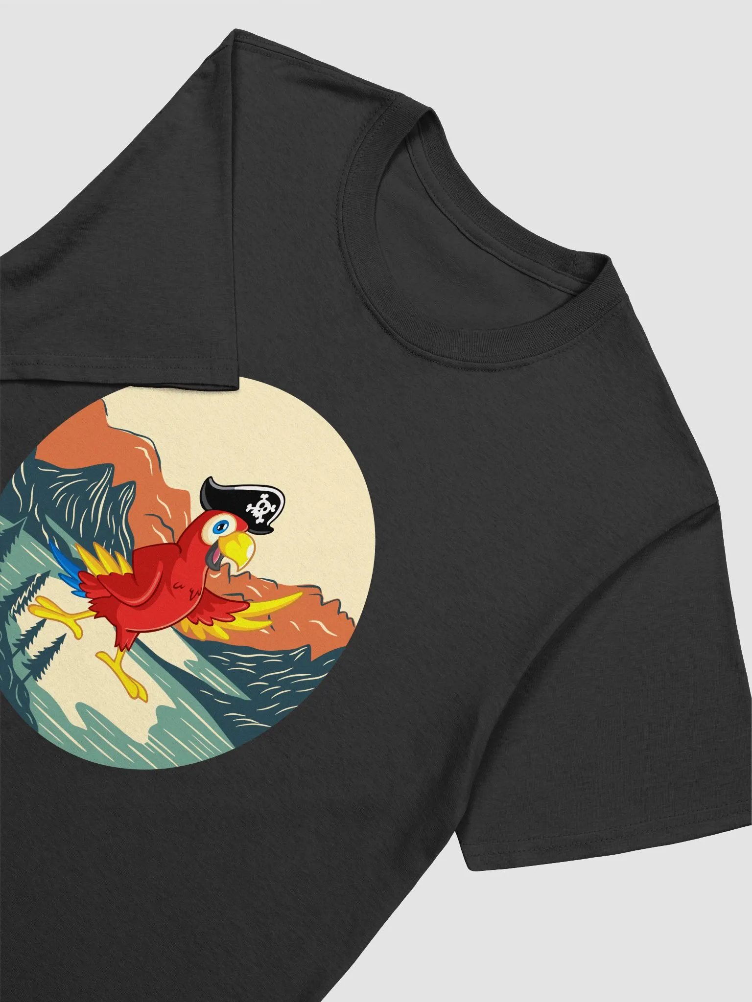Pirate Parrot Adventure T-Shirt product image (10)