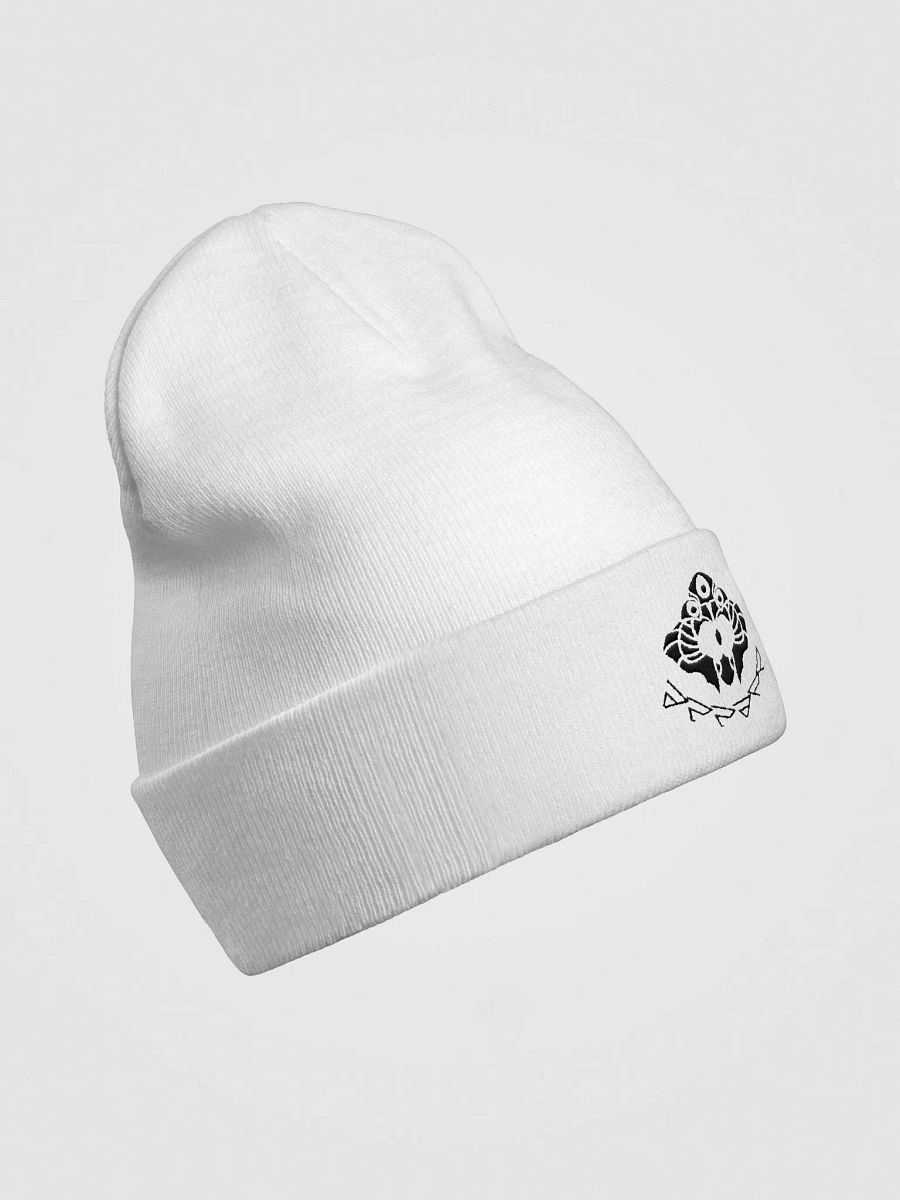Eye of The Void Beanie White Chroma product image (3)