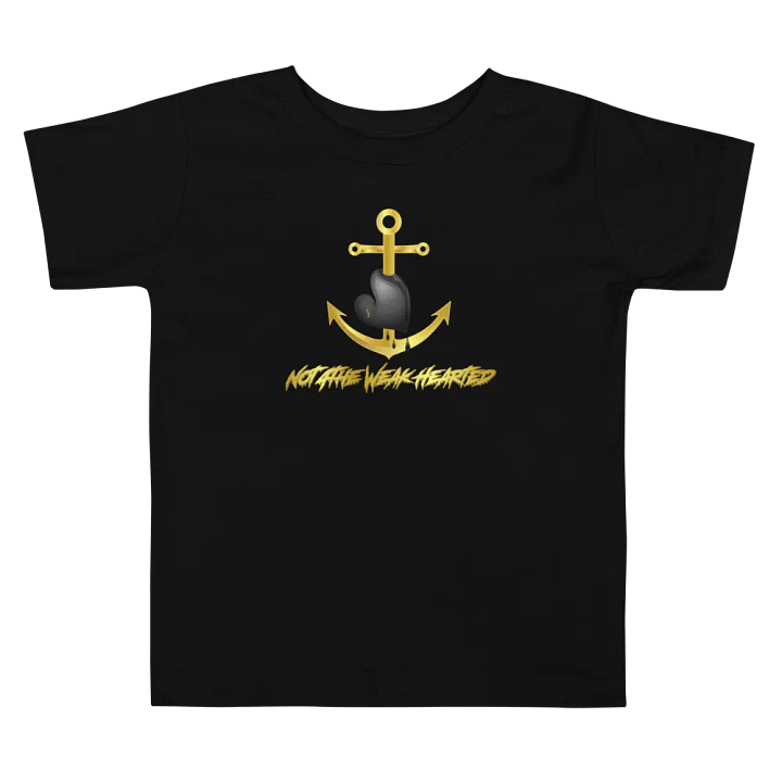 N4TWH Black Heart Toddler Tee product image (1)