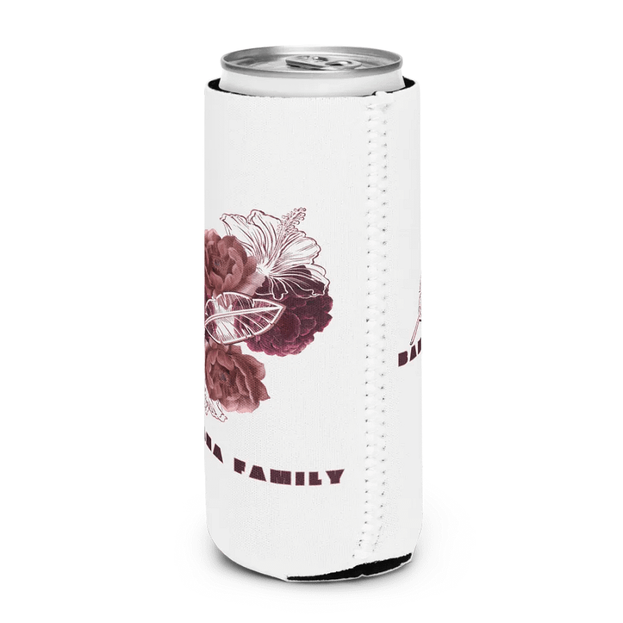 Floral Banana Family Tall Can Koozie product image (2)