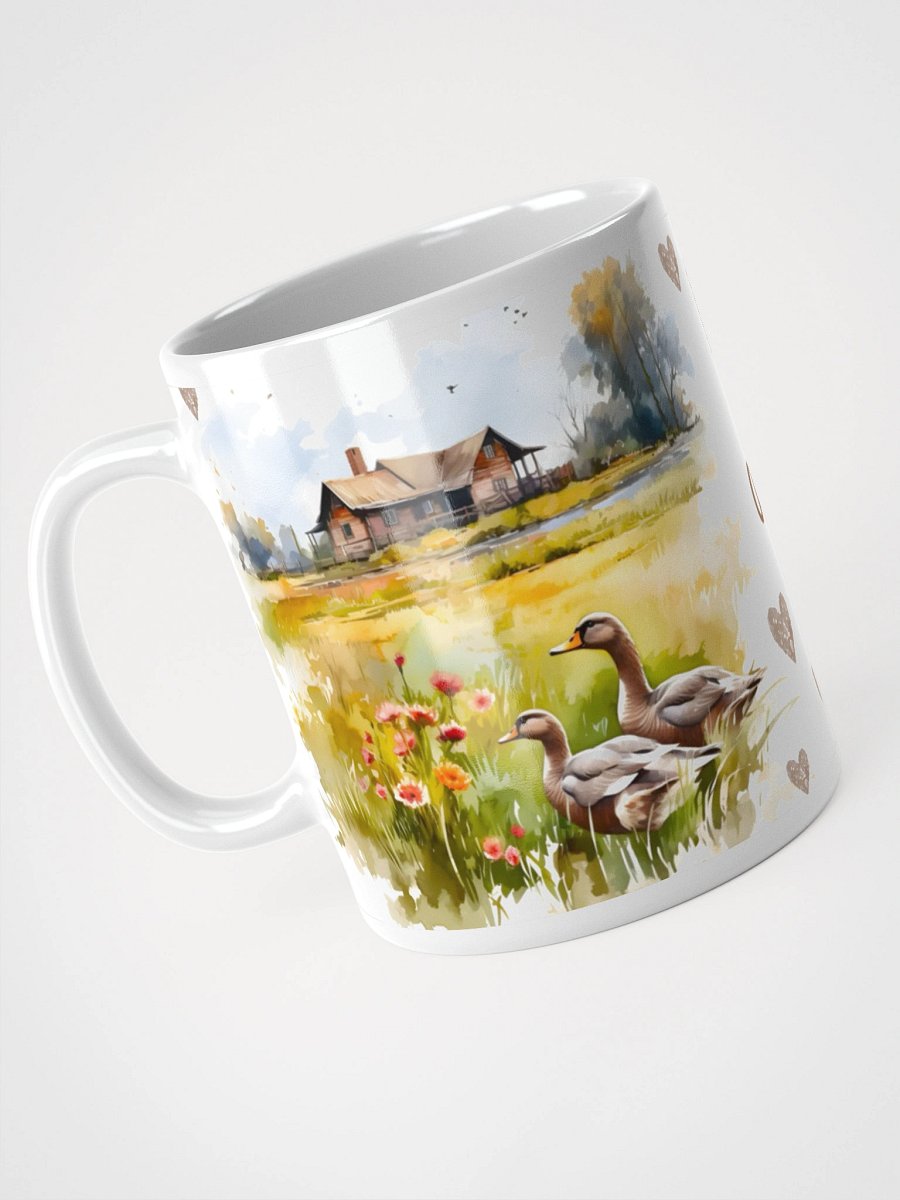 Feathered Embrace Farmhouse Mug product image (1)