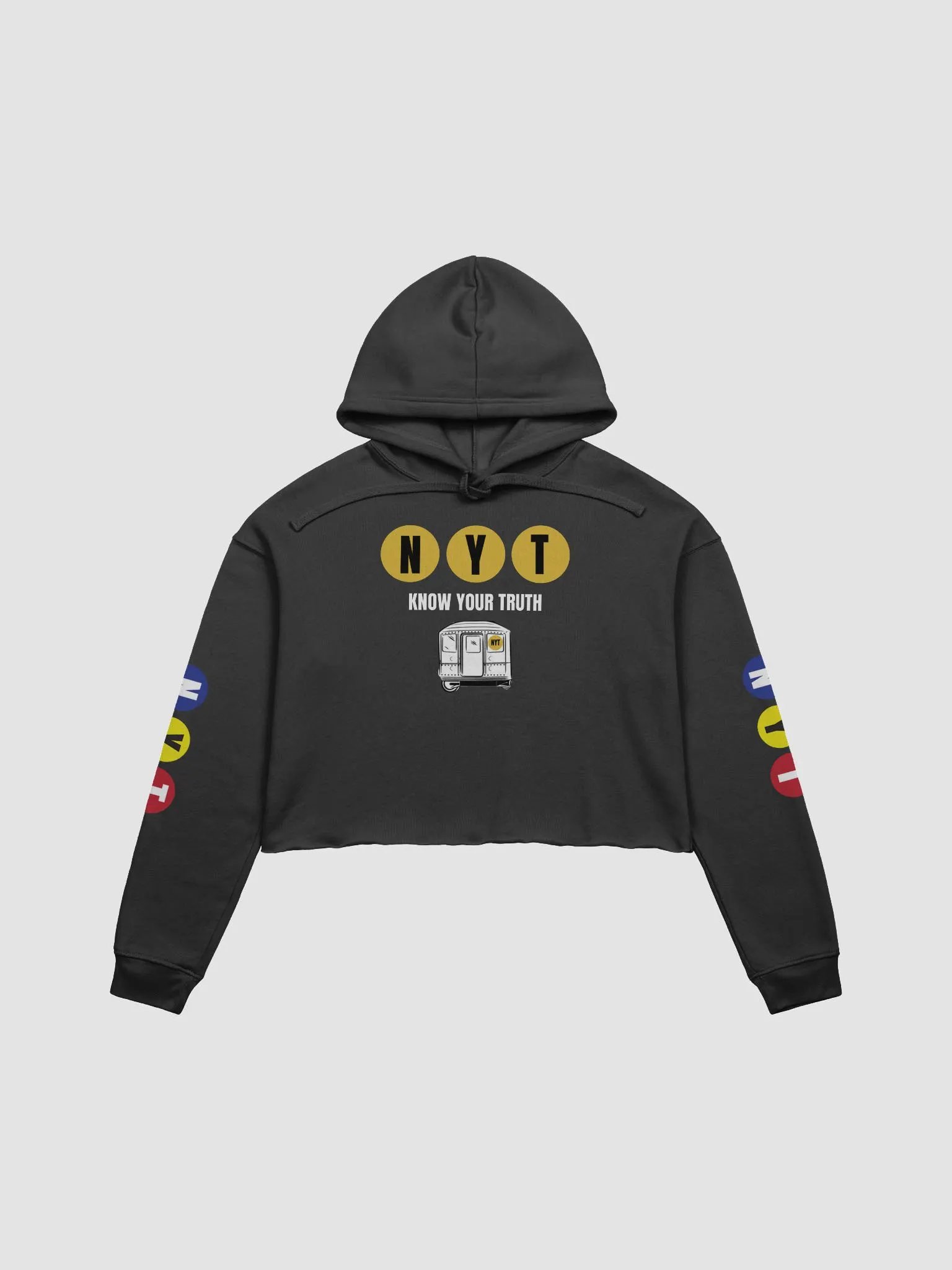 NYT CROP HOODIE product image (2)