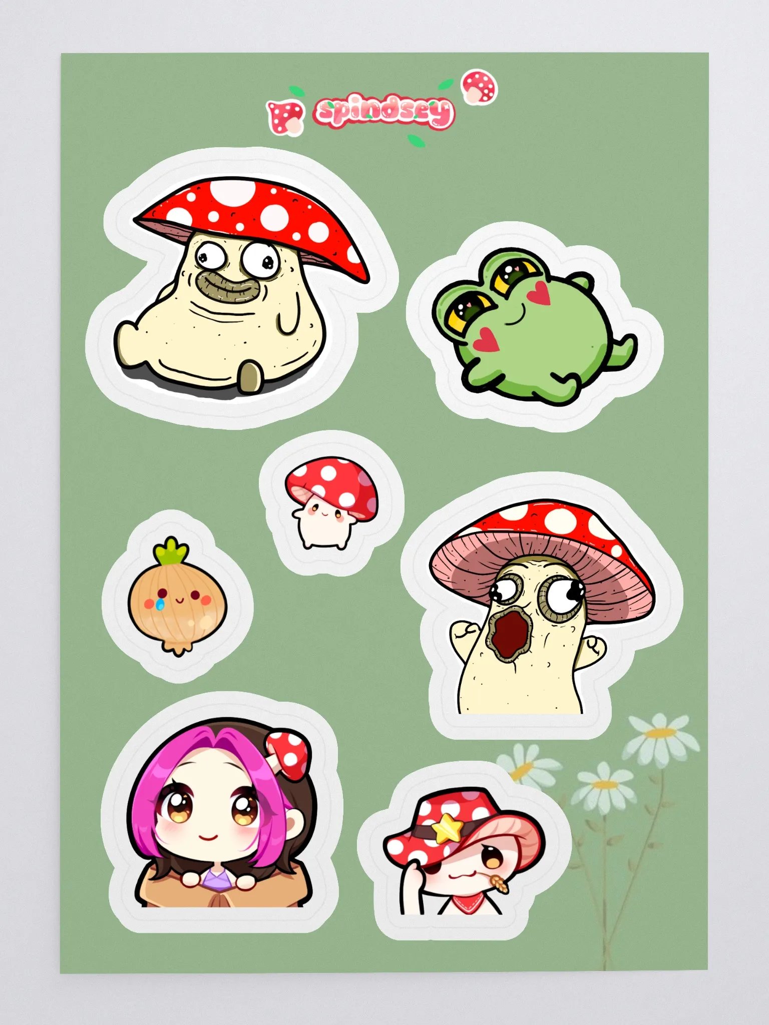 Emote Sticker Sheet product image (3)