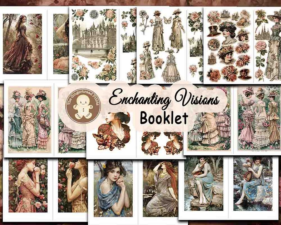 Enchanting Visions Ephemera Booklet Digital Download product image (4)