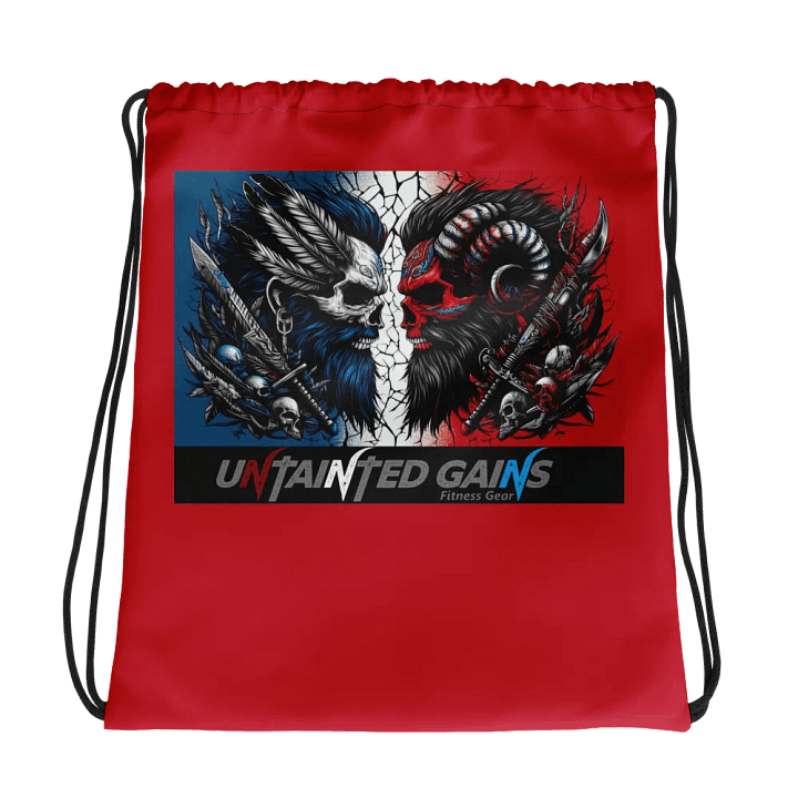 draw bag red product image (1)
