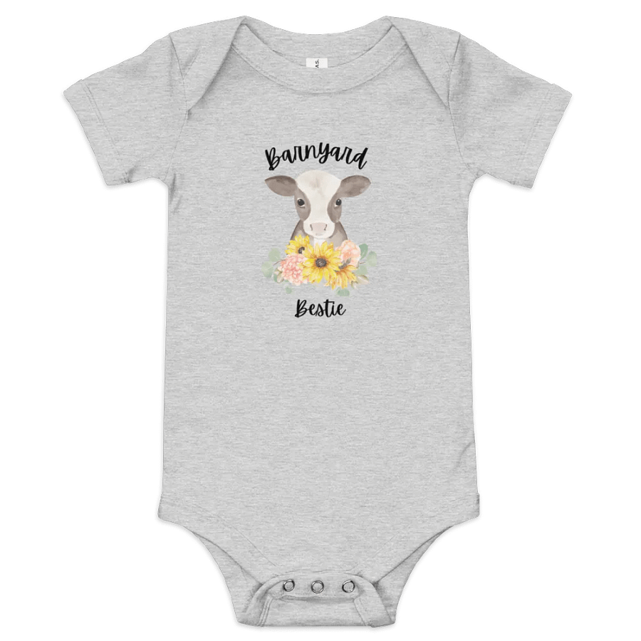 Barnyard Bestie (Holstine) Onesie product image (2)