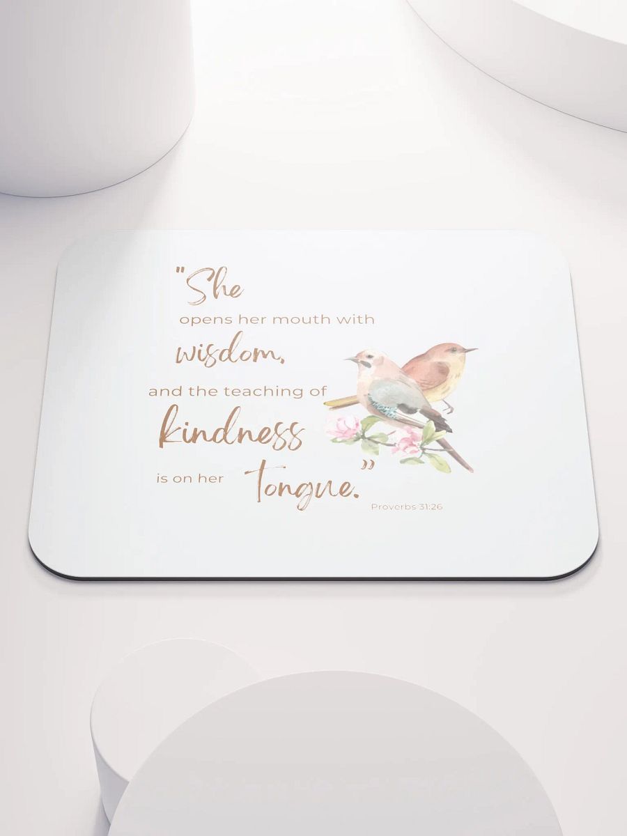 Wisdom and Kindness Mouse Pad product image (1)