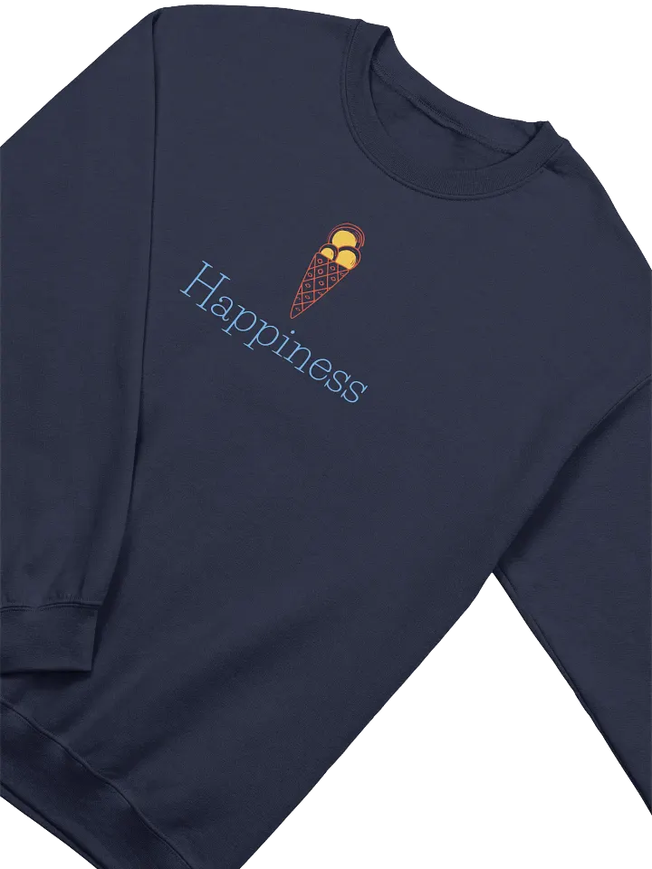 Happiness Waffle Cone Crewneck Sweatshirt product image (30)