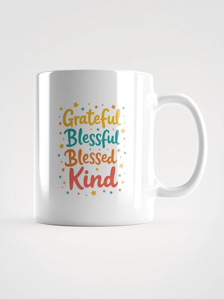 Grateful & Kind White Mug product image (1)
