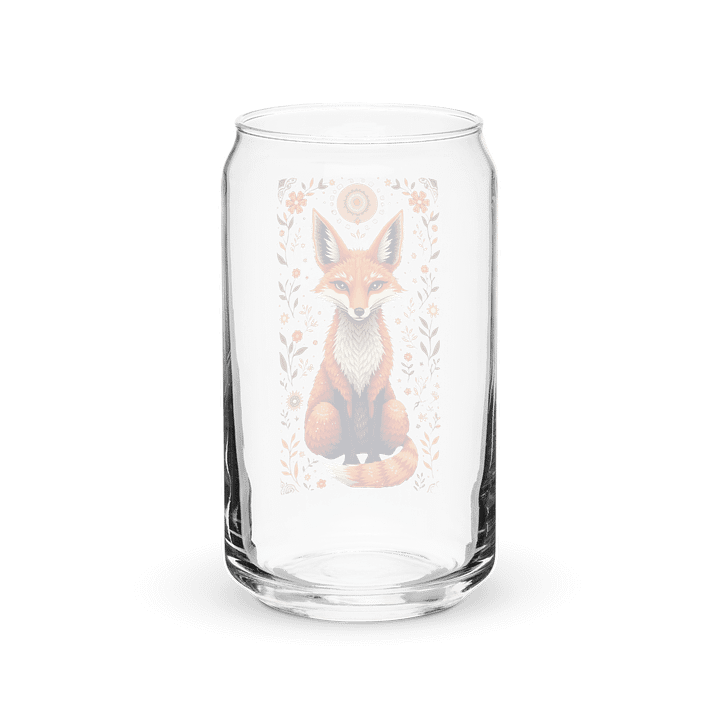 Whimsical Fox Can-Shaped Glass product image (6)