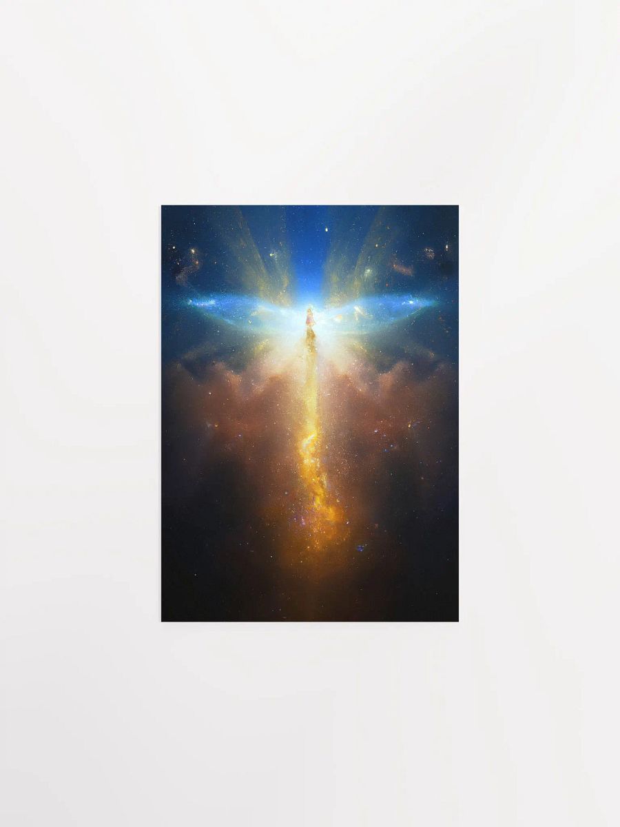 Heaven's Gate #1.4 — vibrant space poster, ethereal yoga print, abstract art, spiritual wall decor, aura poster, astrology poster, astronomy poster product image (6)