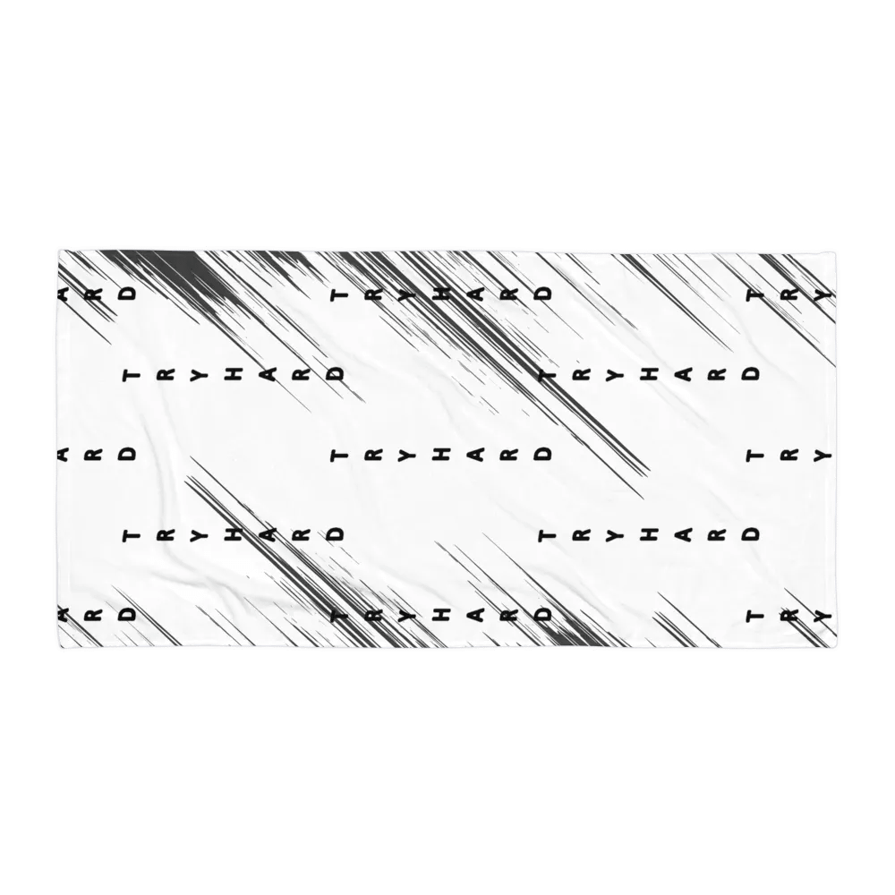 TRY HARD Towel product image (1)