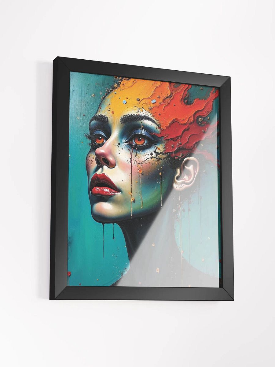 Flame-haired Muse Framed Print product image (12)