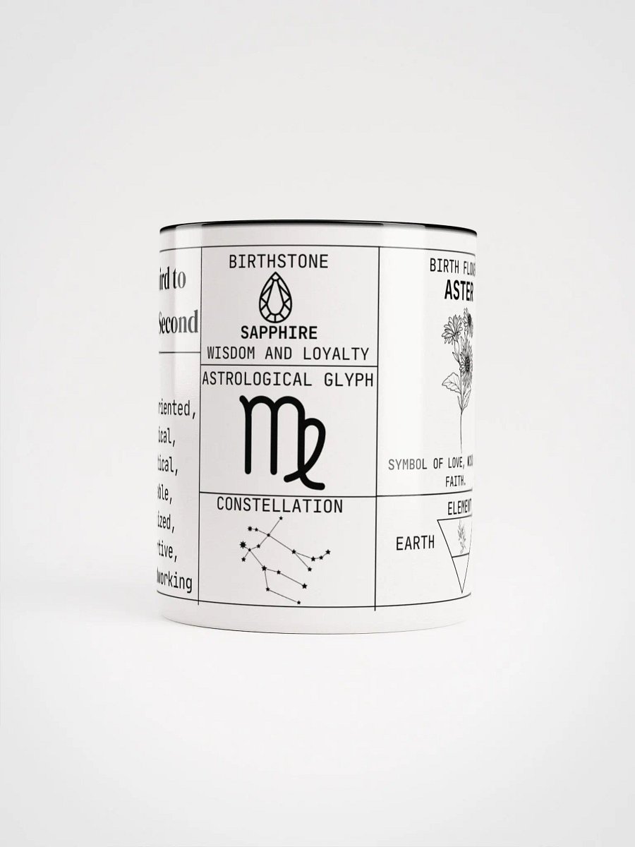 Virgo Zodiac Ceramic Mug product image (2)