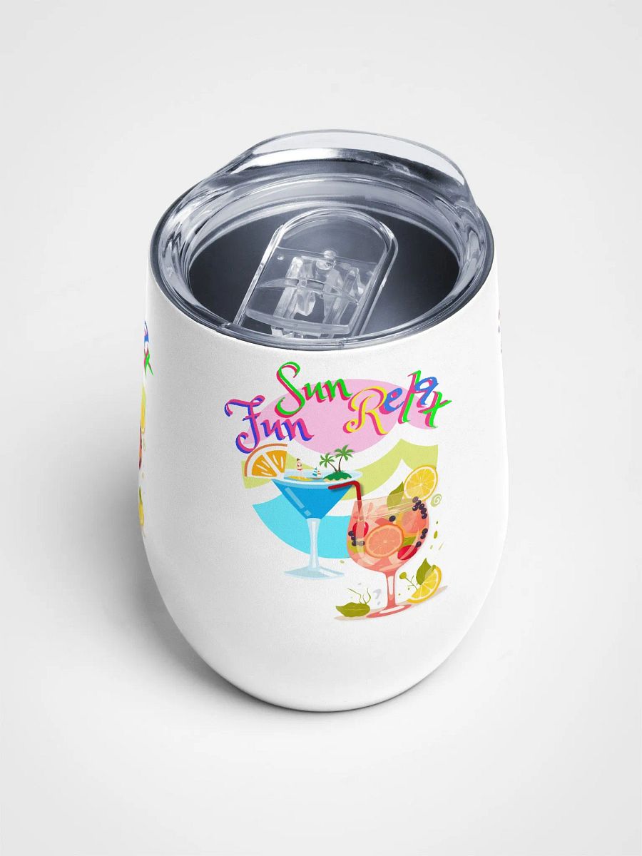 Tropical Wine Tumblers for moms dads ladies and gents product image (4)