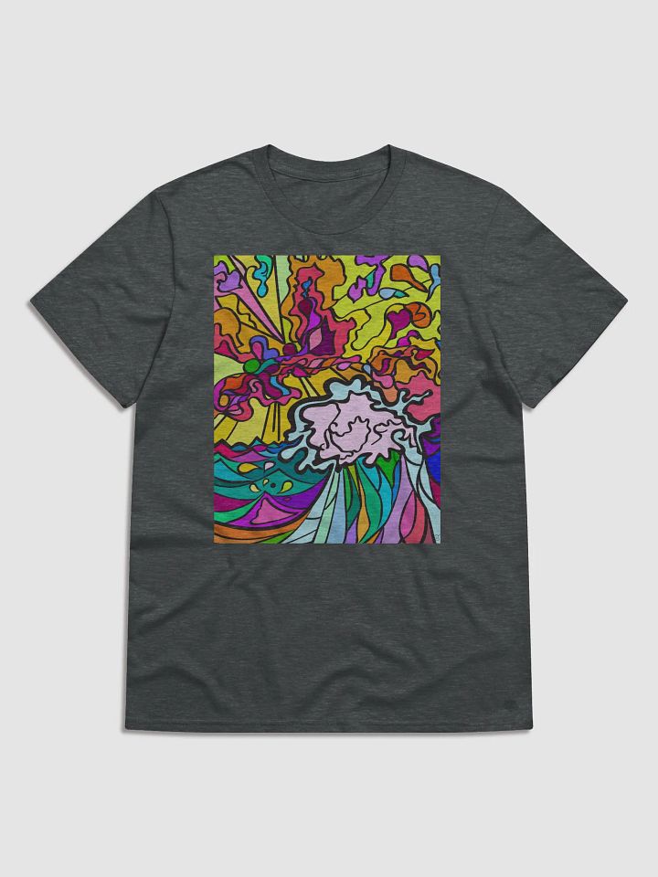 Psychedelic Dreams Unisex T-Shirt - Wave at Sunset product image (2)