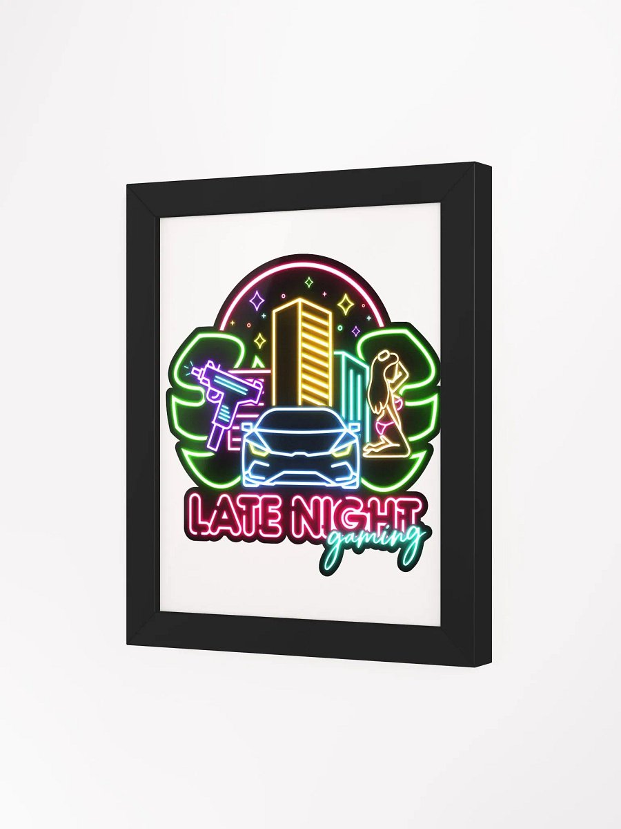 Late Night Gaming Poster product image (15)