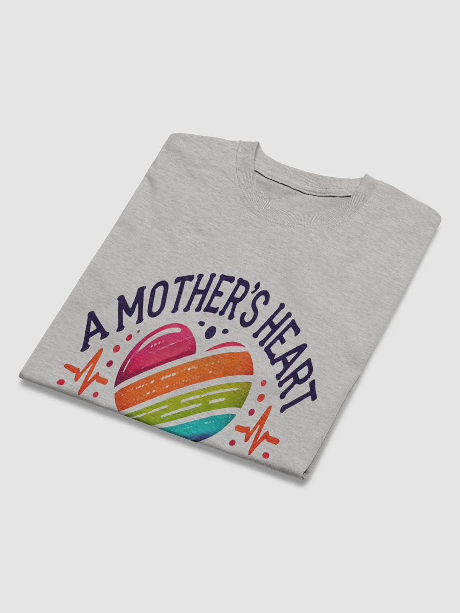 Mother's Heart Striped Tee product image (27)