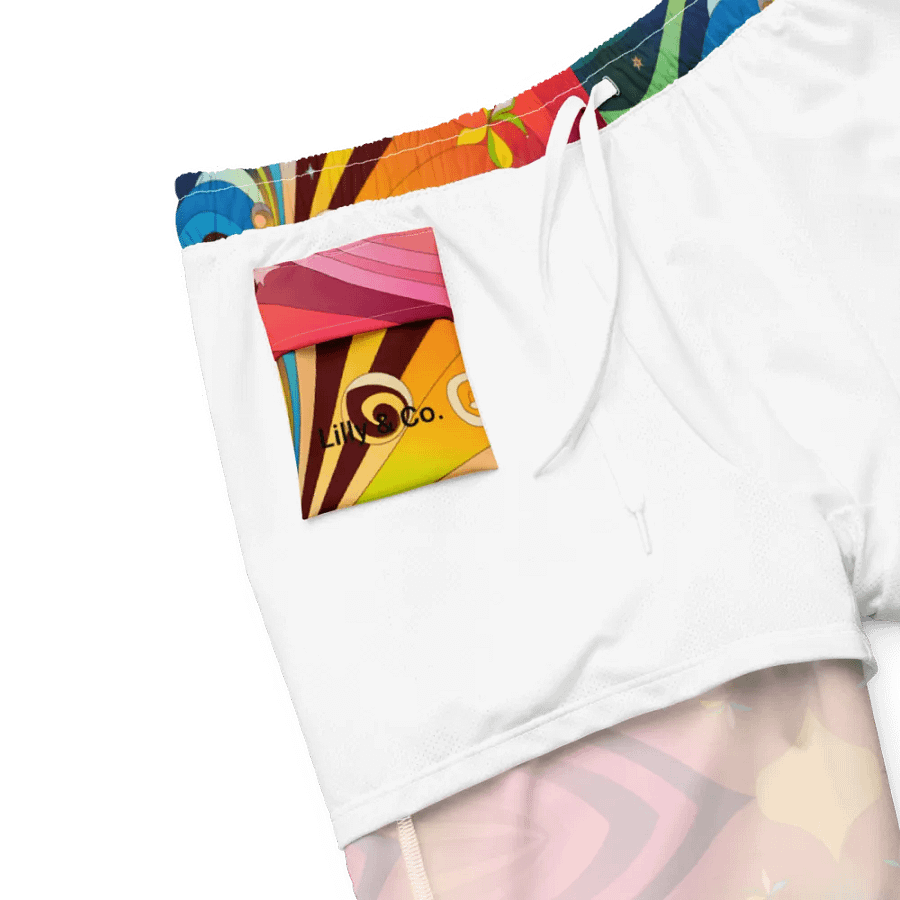 Sunburst Bloom Men's Swim Trunks product image (6)