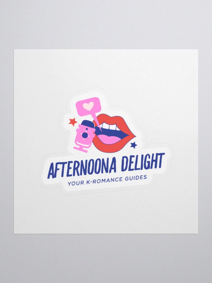 AfterNoona Delight Logo Sticker product image (1)
