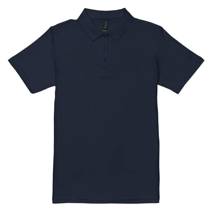 Ladies Polo Shirt (Black embroided logo) product image (4)