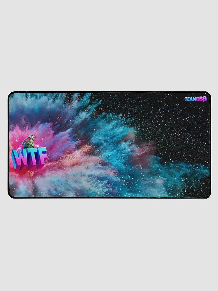 WTF Grenade: Desk Mat goes BOOM [Black] product image (1)