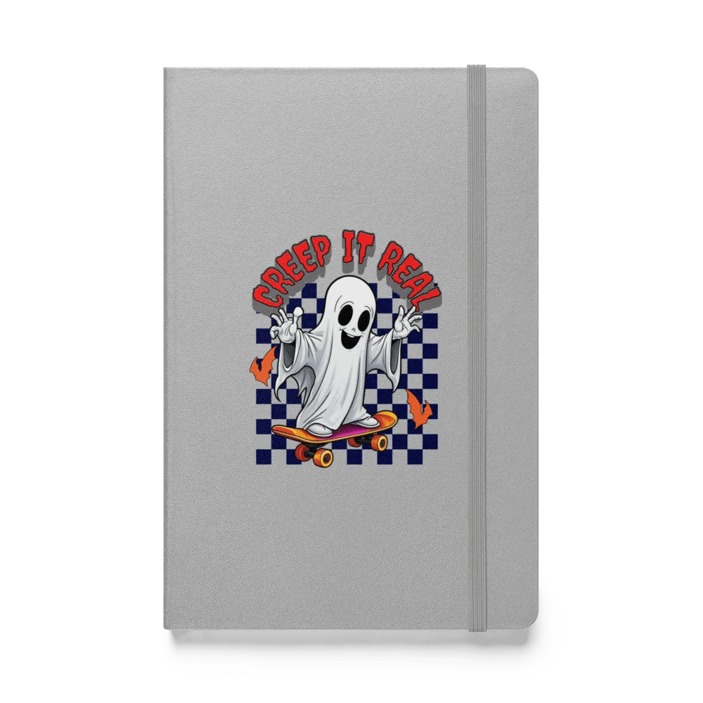 Creep It Real Skateboarding Spirit Hardcover Notebook product image (1)