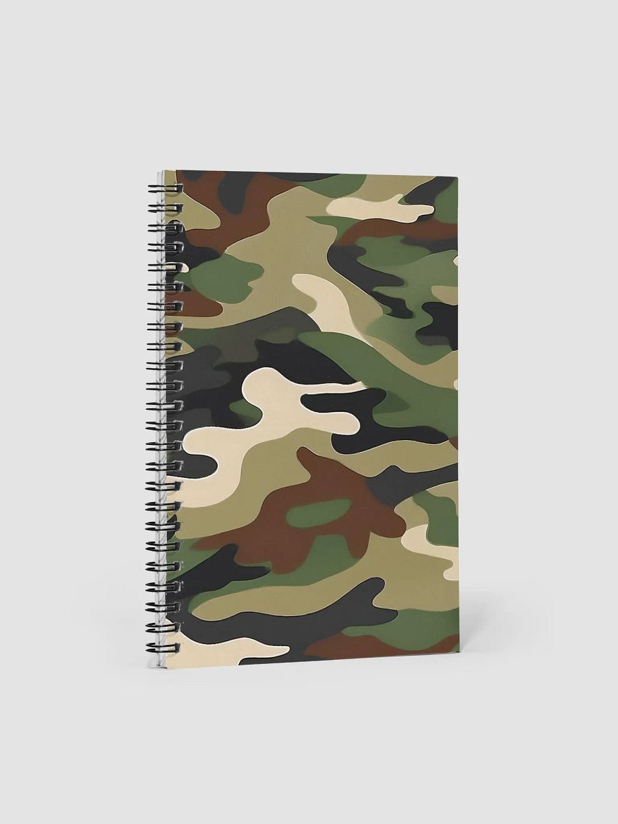 Spiral Notebook camo product image (1)