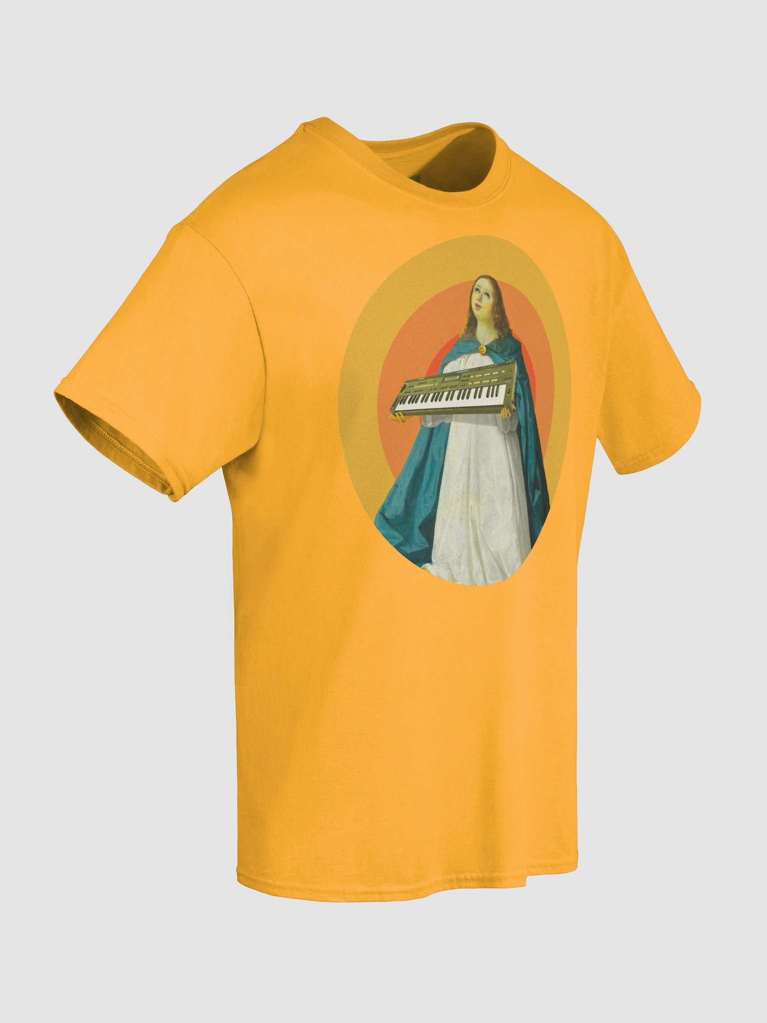 Immaculate conCZeption, Casio cz-101 classic synth Tribute by Frank Fonik, Techno EDM Unisex t-shirt product image (8)