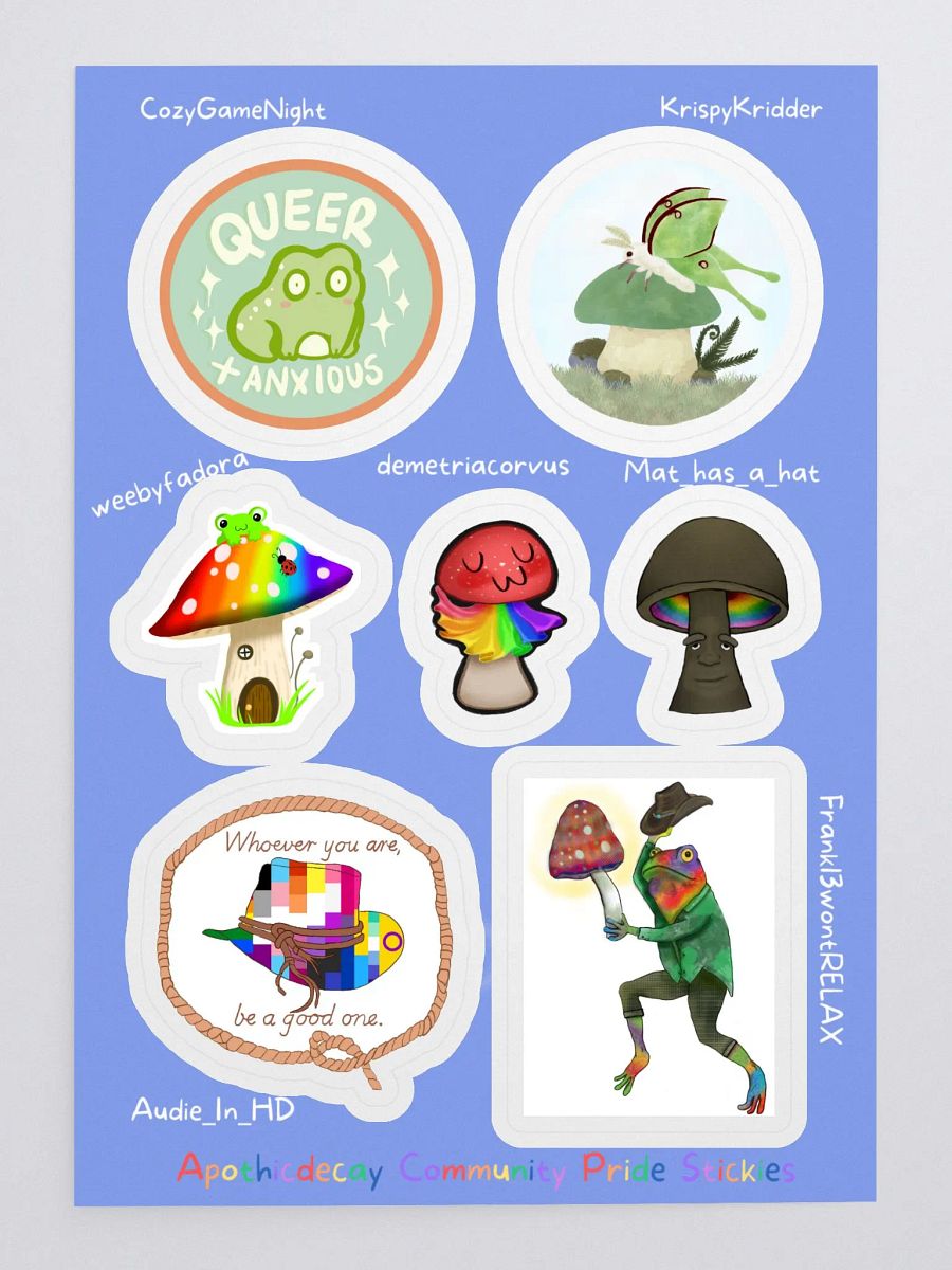 Community Pride Stickers Sheet product image (3)