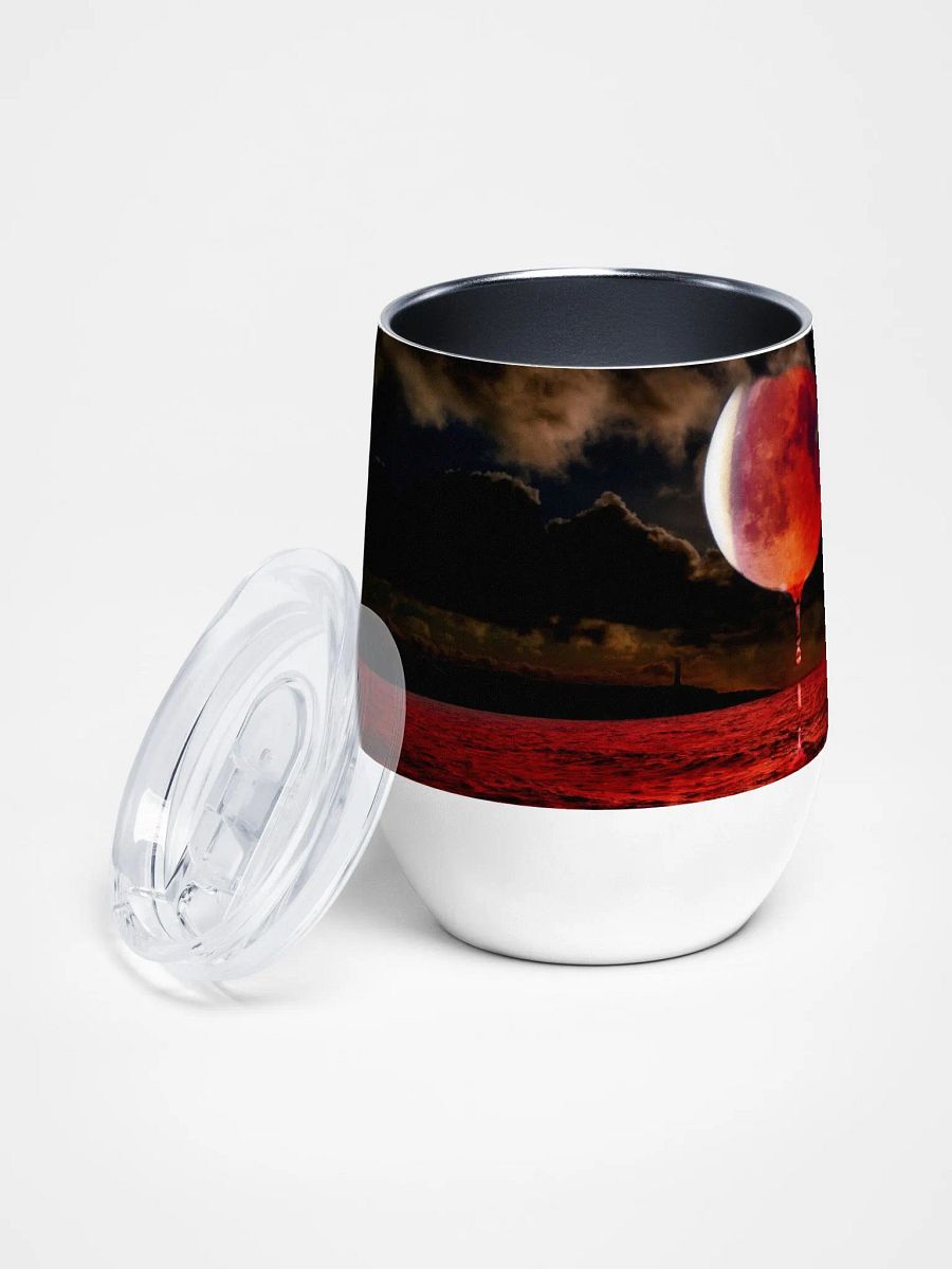Blood Moon Wolf Wine Tumbler product image (2)