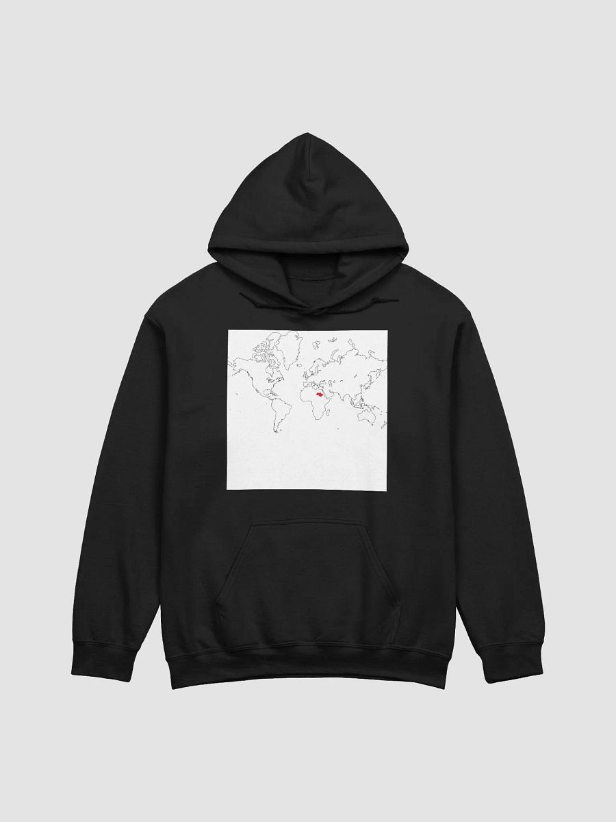 African Adventure Hoodie World Map Sign product image (1)