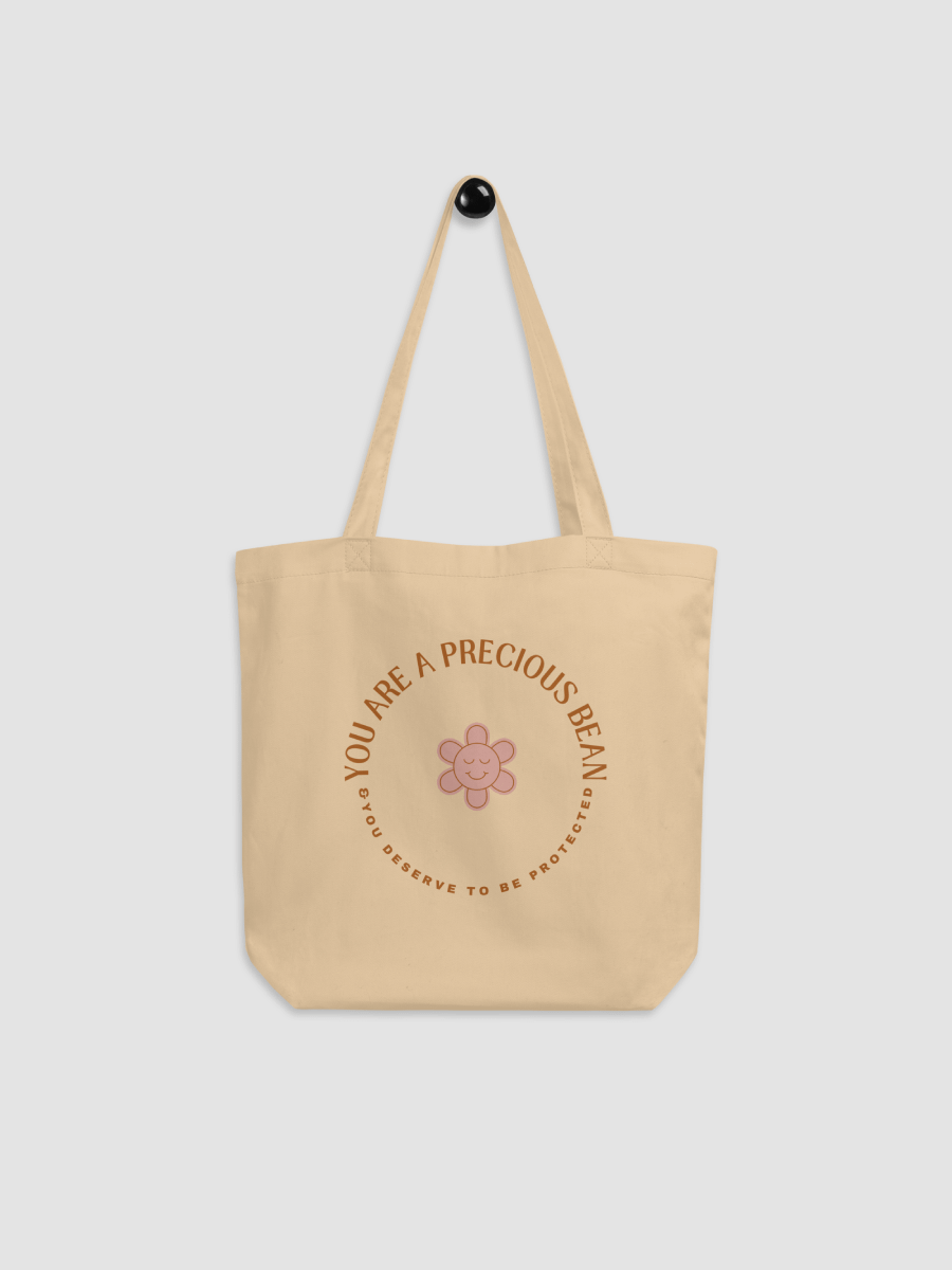 Precious Bean - Pink Flower tote product image (3)