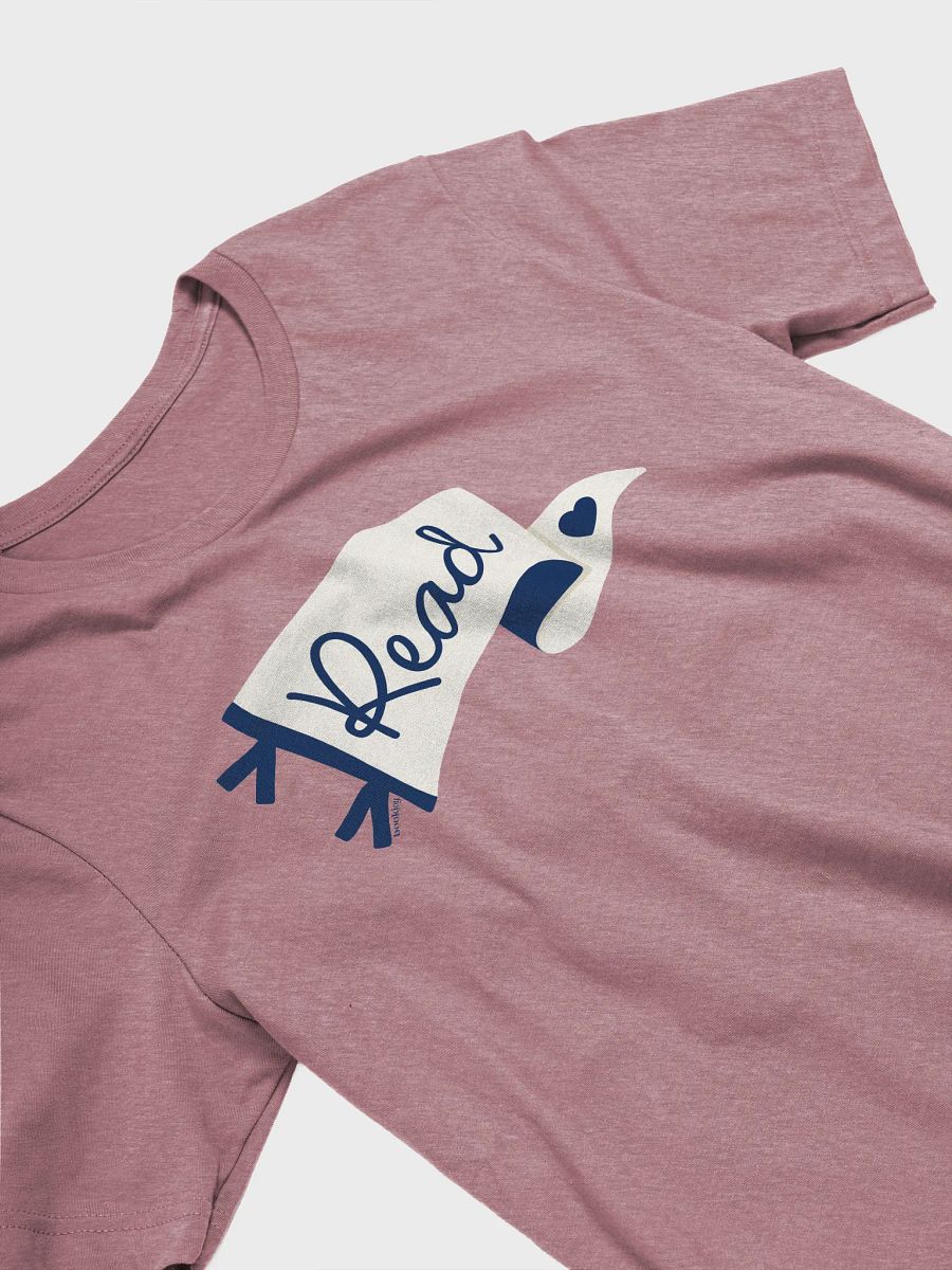Go Team...Read! White Pennant T-Shirt product image (3)