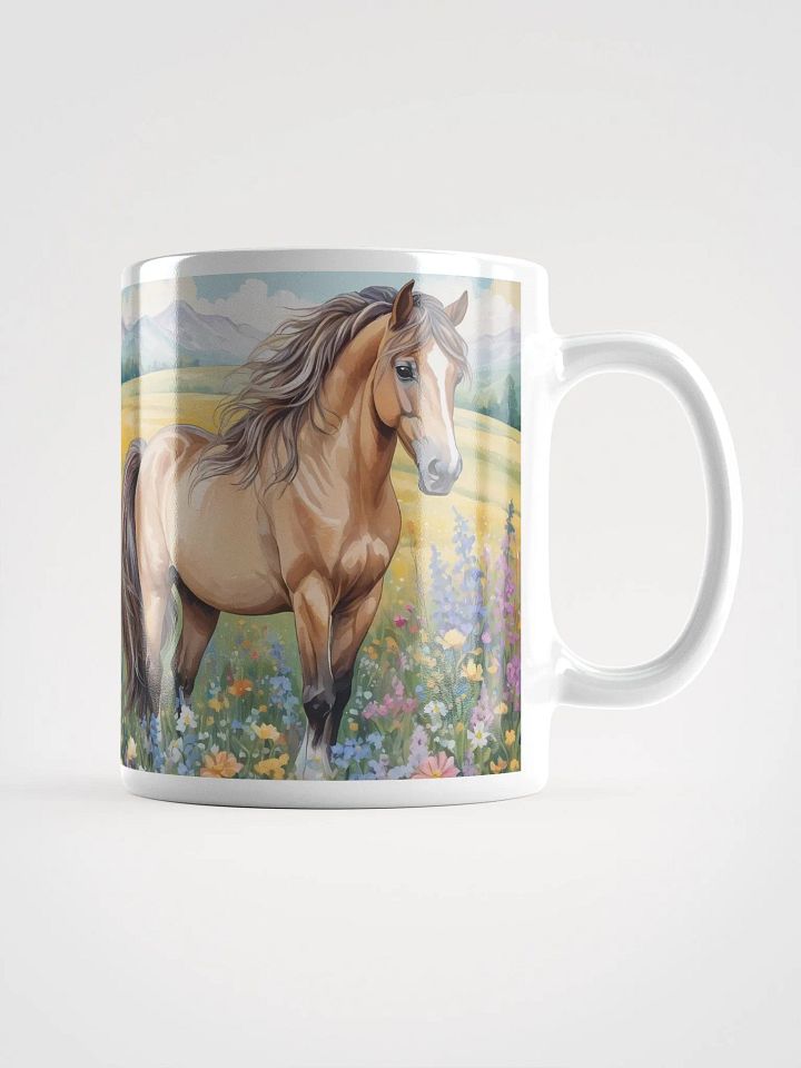 Graceful Bloom Mare Horse Mug product image (1)